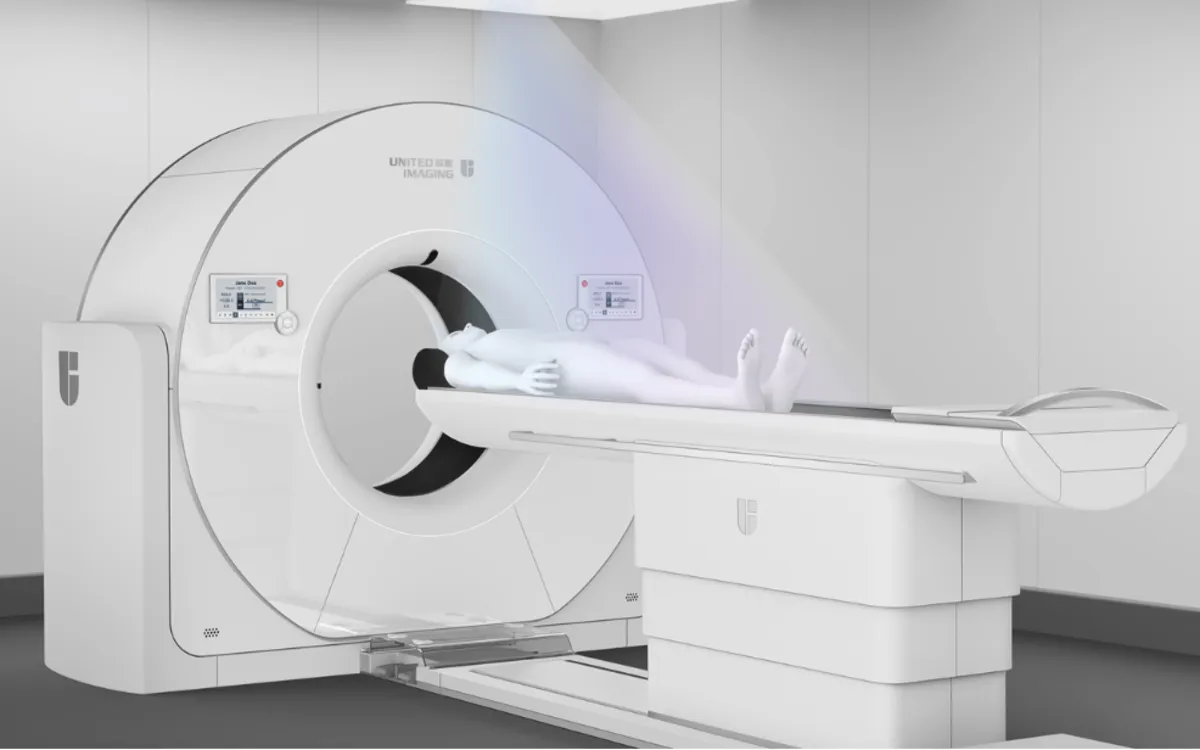 High-resolution CT scanner used for ClearCardio CCTA imaging